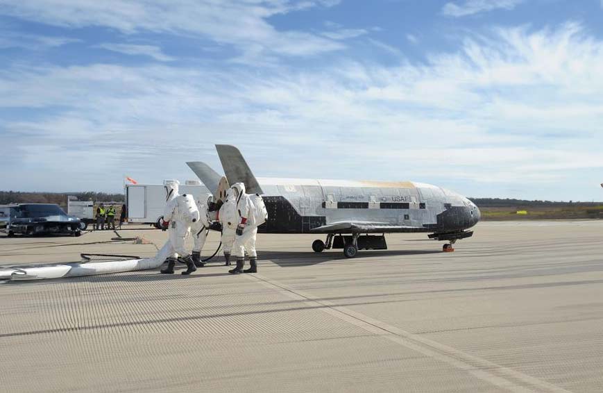 X-37B - an armed space drone