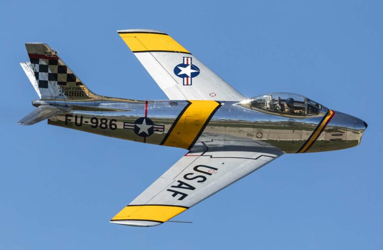 F 86 Rockets North American F-86 Sabre - War Wings Daily