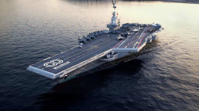 Chinese aircraft carrier Type 003
