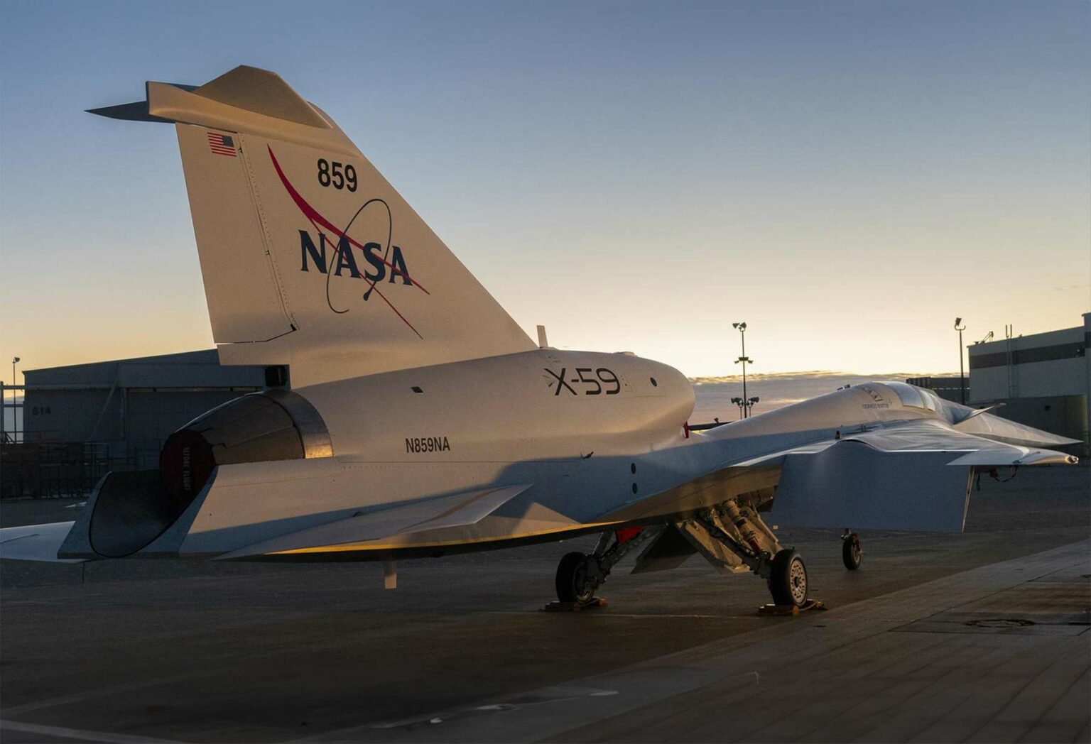 NASA unveils the X-59 Quesst, a silent supersonic jet - War Wings Daily