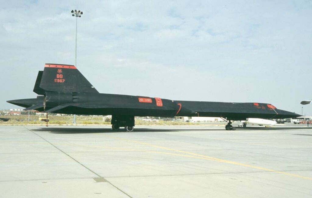 Lockheed SR-71 Blackbird spy plane