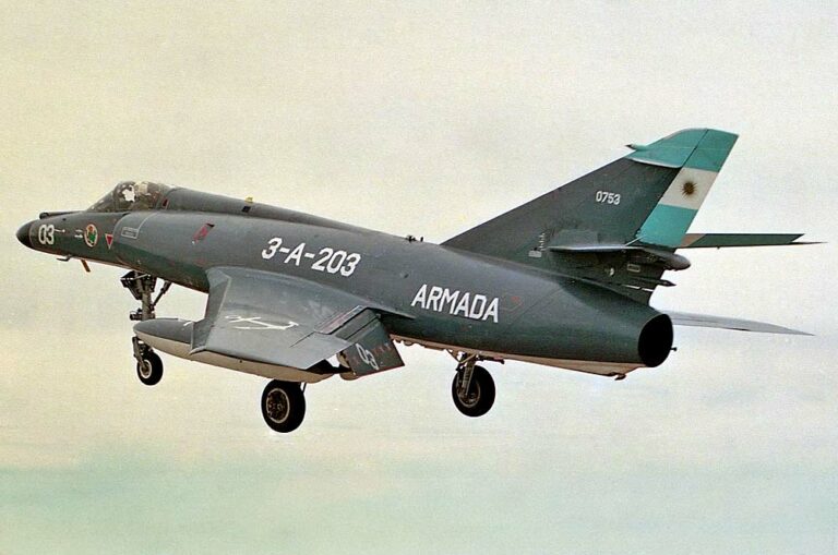 Avion Super Étendard Aéronavale – Miniature 1/144 – Occasion
