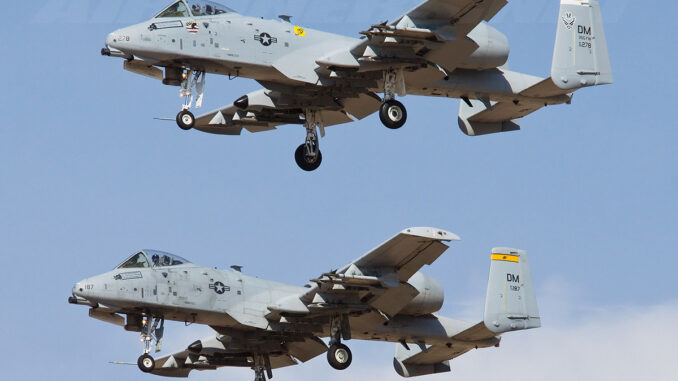 Potential transfer of A-10 Warthogs to Jordan