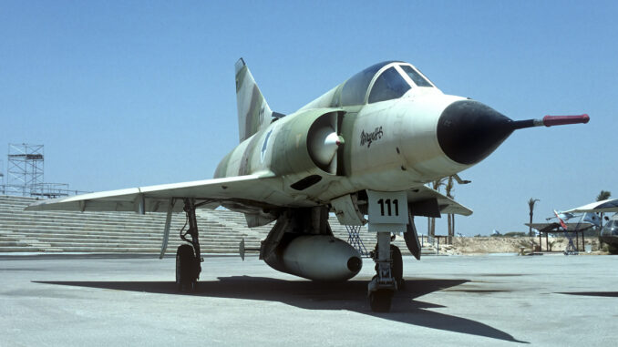 The strategic role of the Mirage III in the Six-Day War