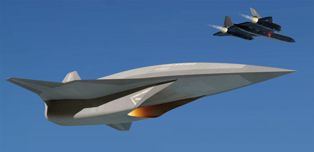 SR-72 - Lockheed Martin's Mach 6+ hypersonic aircraft