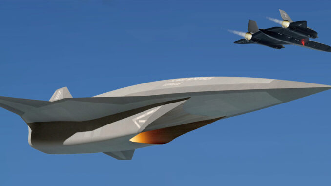 SR-72 - Lockheed Martin's Mach 6+ hypersonic aircraft