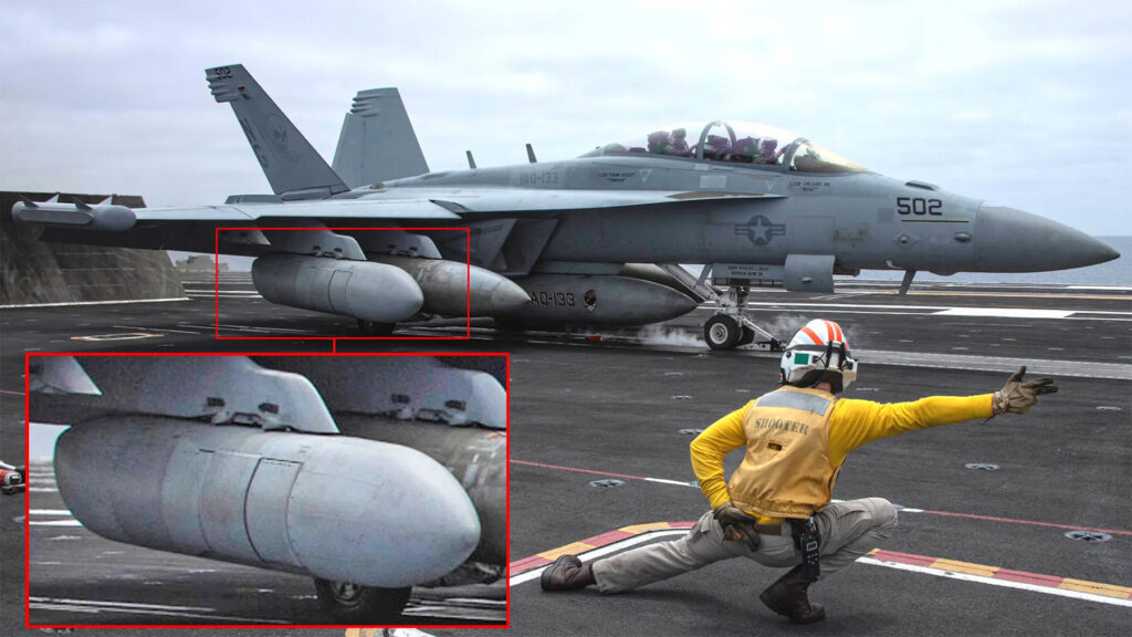 The role of jamming pods on the EA-18G Growler