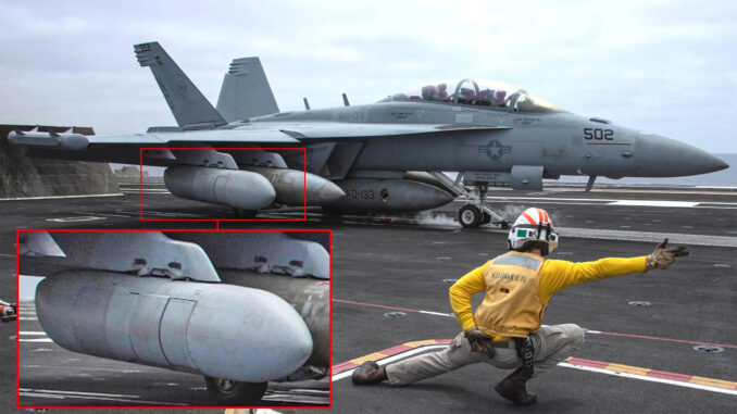 The role of jamming pods on the EA-18G Growler