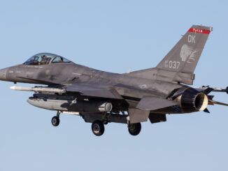 The F-16's new electronic warfare system enters the test phase