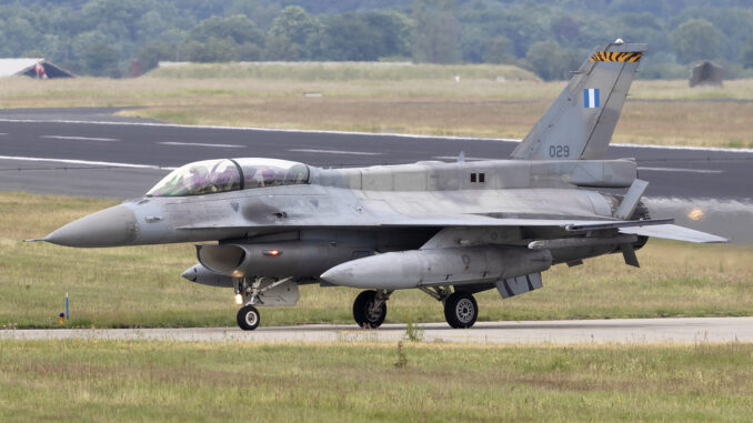 The USA wants Greek F-16s for its adversary squadrons