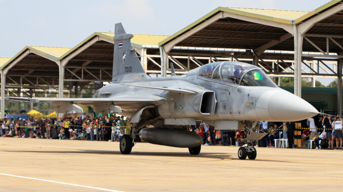 Thailand selects Gripen E/F as new fighter aircraft