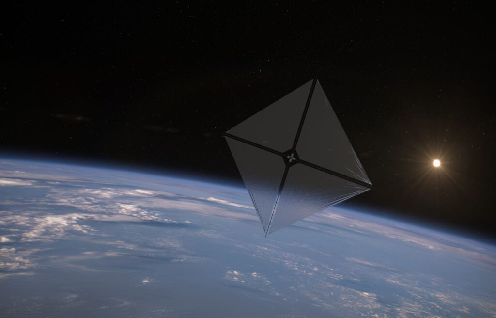 NASA unveils its revolutionary solar sailboat in orbit