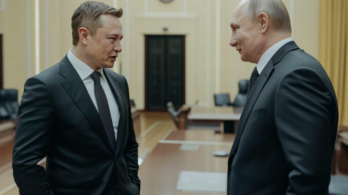 NASA concerned about contacts between Elon Musk and Vladimir Putin