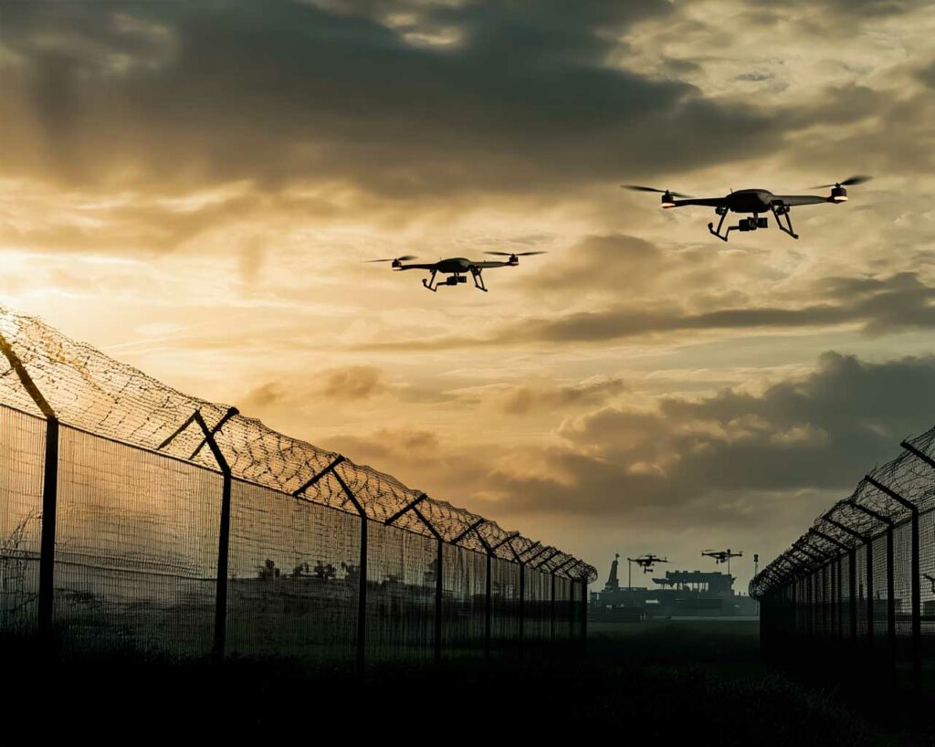 Drone incursions at RAF Lakenheath airbase