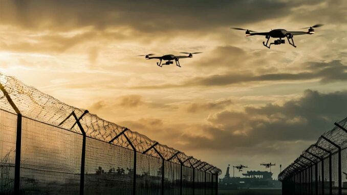 Drone incursions at RAF Lakenheath airbase