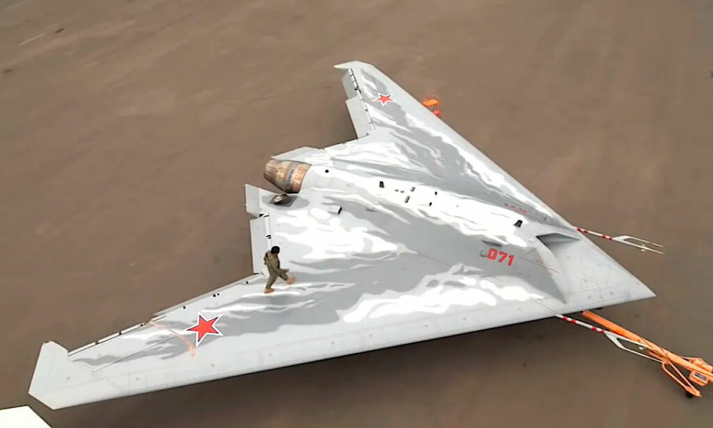 Western components found in Russian S-70 stealth drone