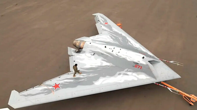 Western components found in Russian S-70 stealth drone