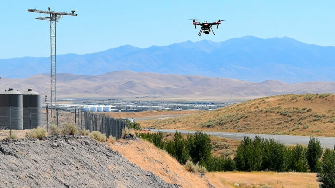 Suspicious drones near military bases and strategic locations