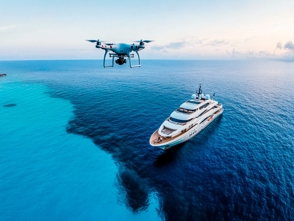 Anti-drone systems for yachts