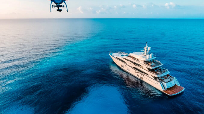 Anti-drone systems for yachts