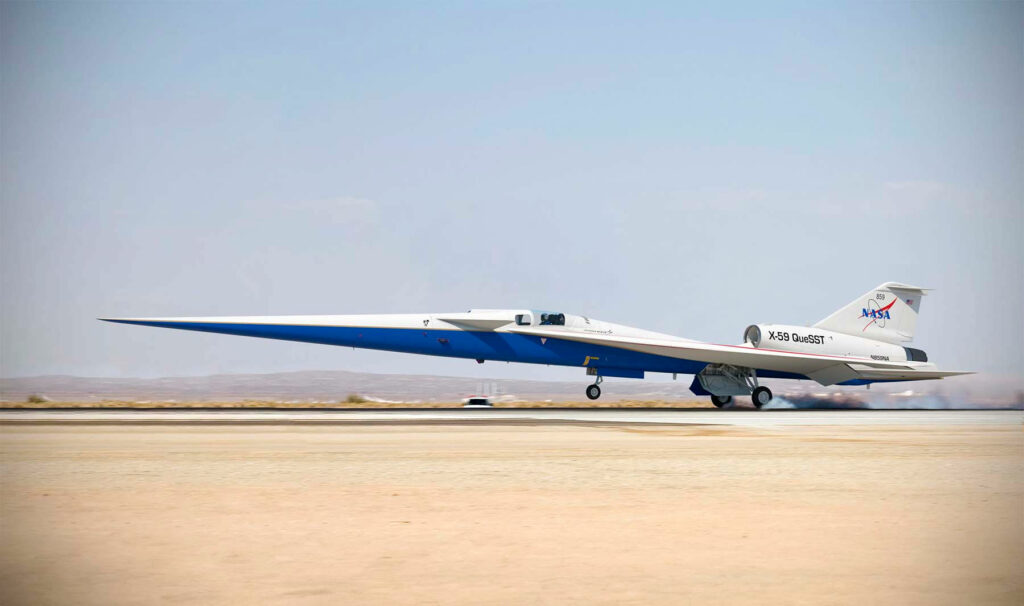 Lockheed Martin / NASA X-59 LBFD