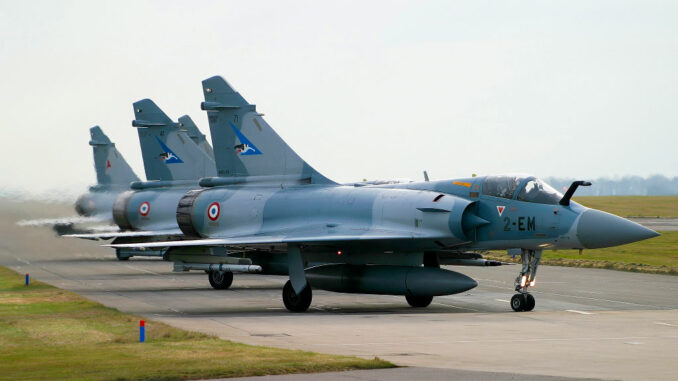 France hands over six Mirage 2000-5F to Ukraine