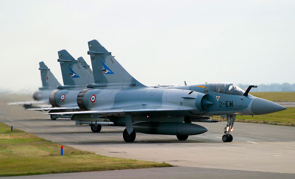 France hands over six Mirage 2000-5F to Ukraine