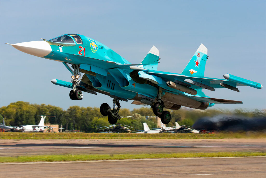 Russia repositioning its Su-34s to protect itself