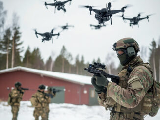 Sweden deploys drone swarms to support ground troops