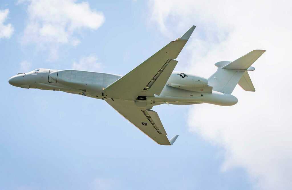 BAE Systems EC-37B Compass Call Electronic Warfare Aircraft