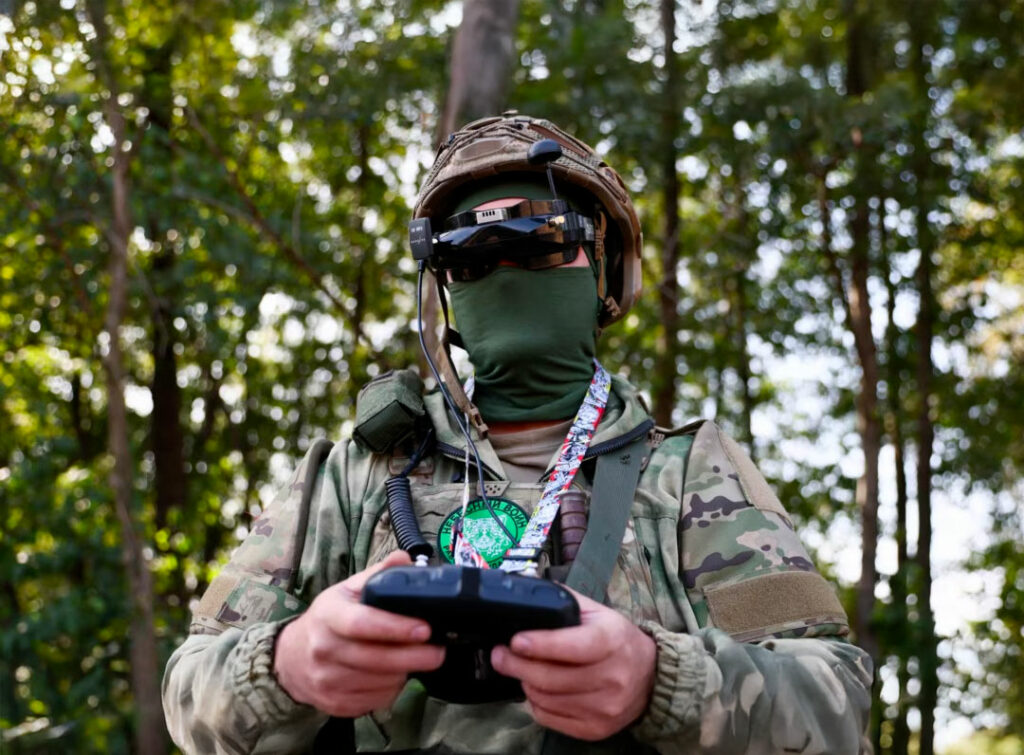 Booby-trapped FPV goggles target Russian drone operators