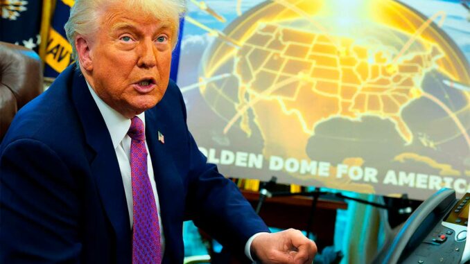 Giolden-Dome Trump launches the “Golden Dome”: a $175 billion space shield