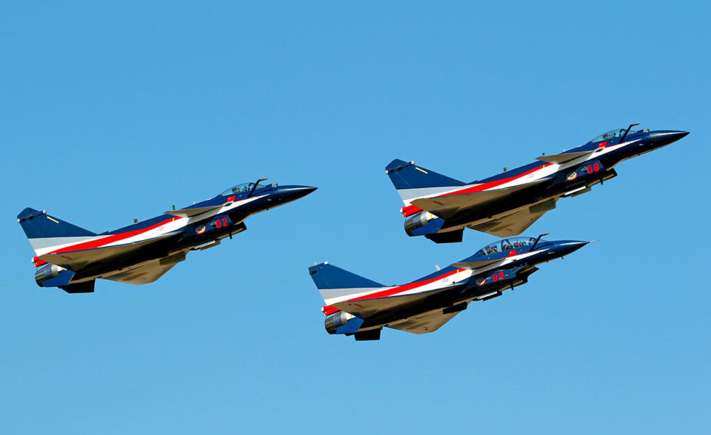 How China is promoting the J-10 against the American F-16