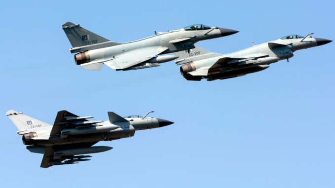 J-10-Pakistan Indian Rafale shot down by Pakistani J-10C