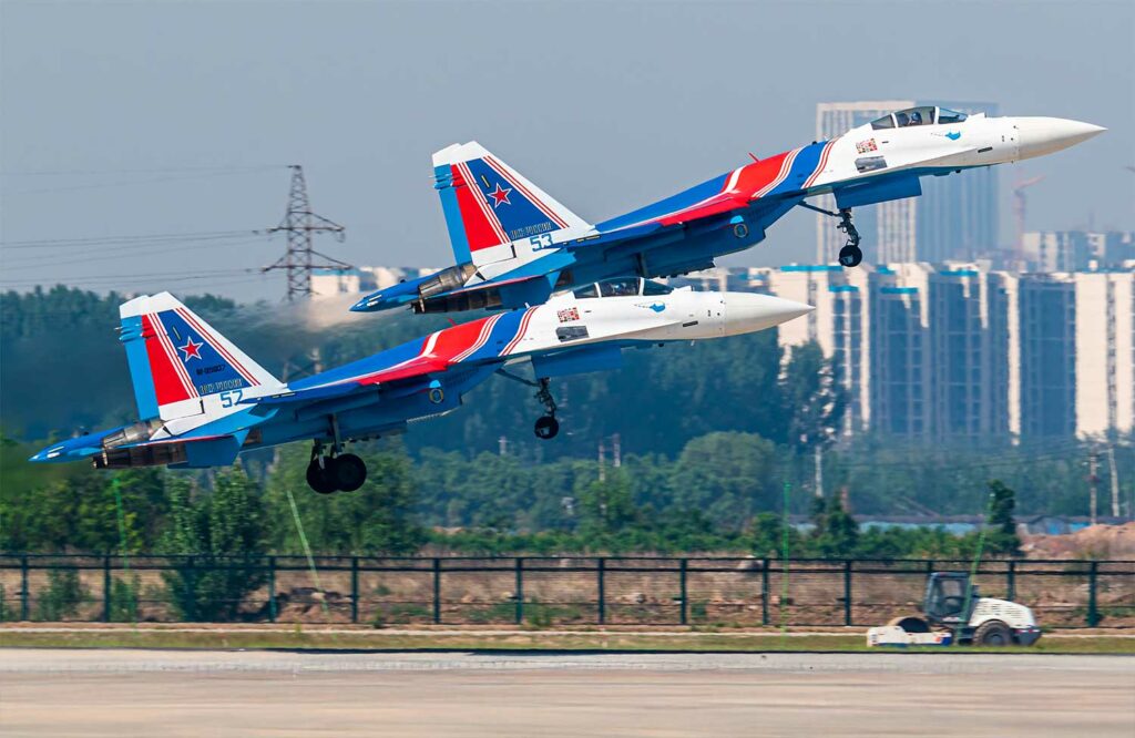 Russia strengthens its fleet with new Su-35S aircraft