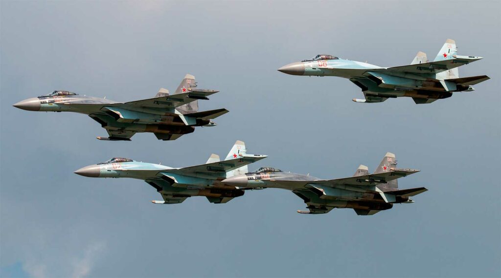 Russia strengthens its fleet with new Su-35S aircraft