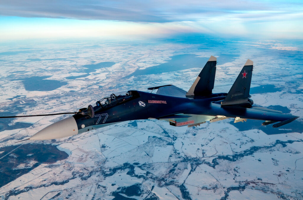 Ukrainian naval drones shoot down two Russian Su-30s with AIM-9 missiles
