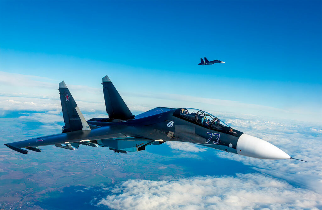 Ukrainian naval drones shoot down two Russian Su-30s with AIM-9 missiles
