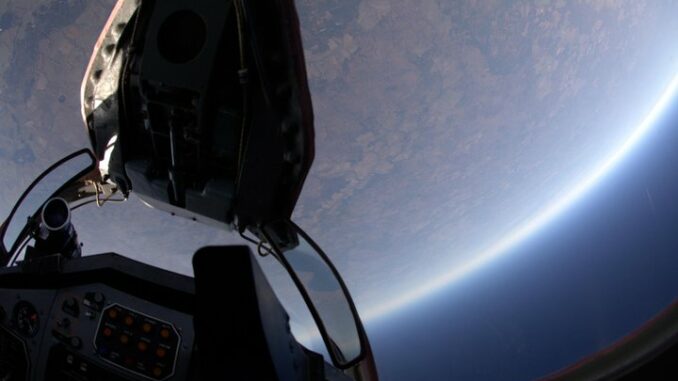 Fighter jets capable of flying at the edge of space