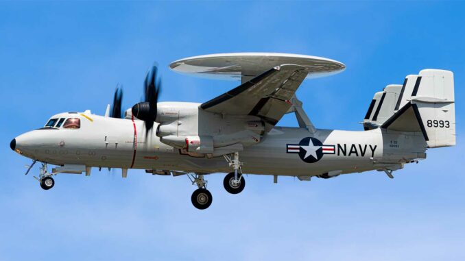 E2-Hawkeye US Air Force: E-2D replaces E-7 in response to AEW emergency