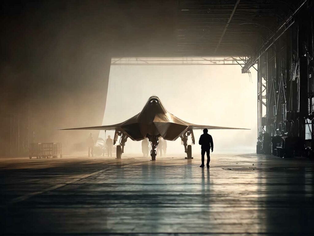 Boeing F-47 6th generation fighter jet