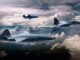 Integrating a swarm of drones with a fighter jet