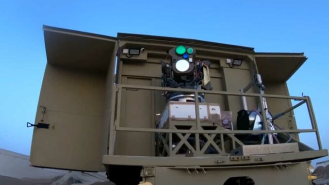 laser-Israel The Iron Beam system: Israeli defense laser