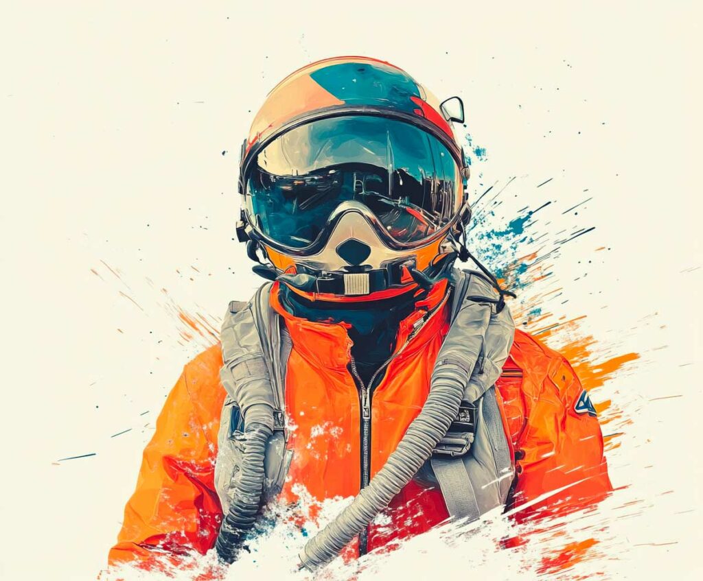 Training fighter pilots in environments without communication