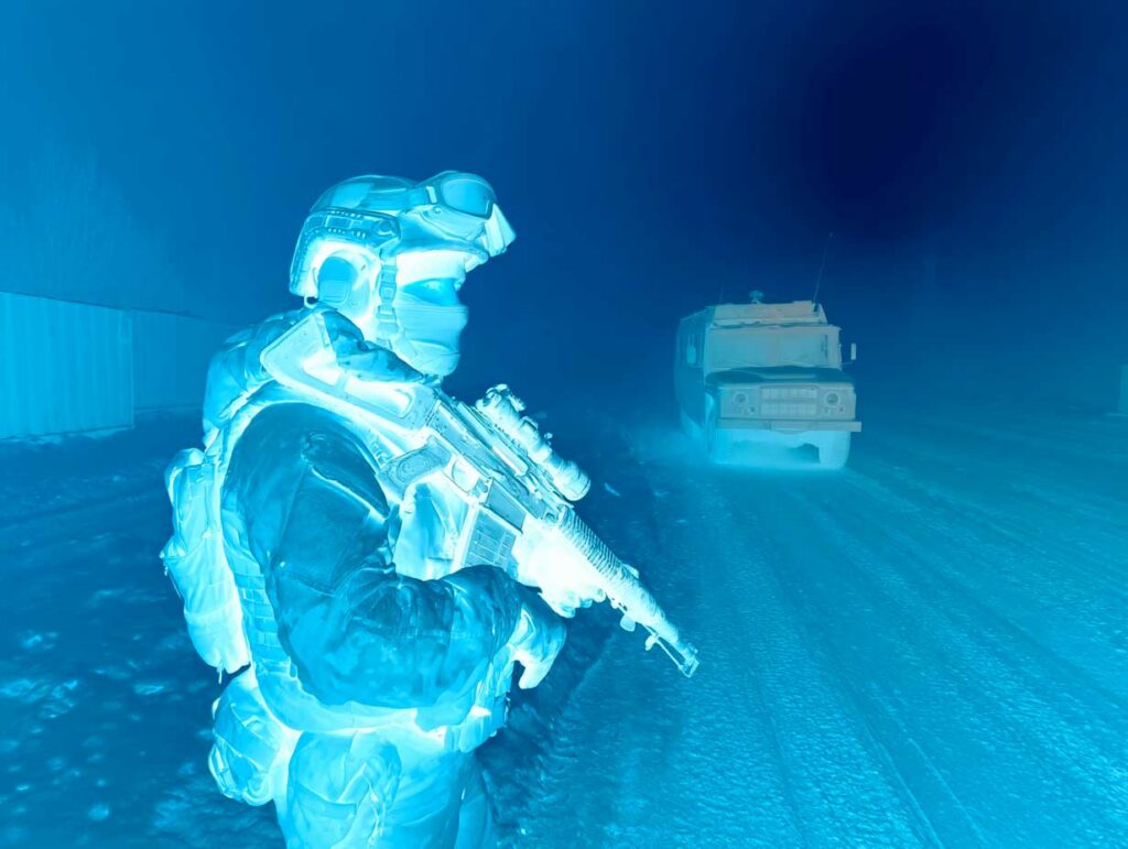 Drone with AI thermal targeting