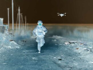 Drone with AI thermal targeting