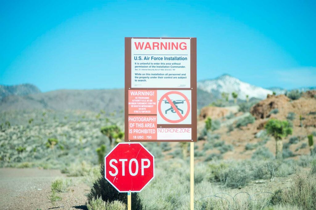Area 51 at Groom Lake: UFOs or top-secret aircraft
