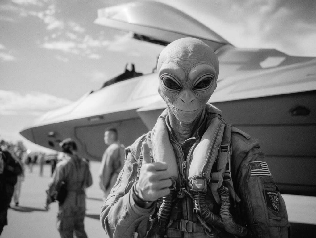 Area 51 at Groom Lake: UFOs or top-secret aircraft