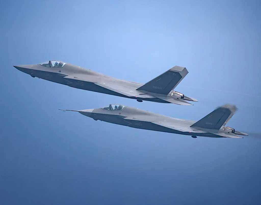 China J-35 fighter jet