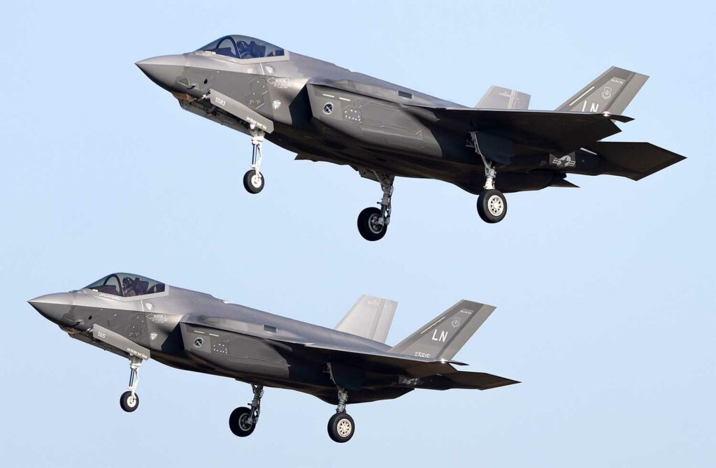 F-35: a new technology to prevent mid-air collisions